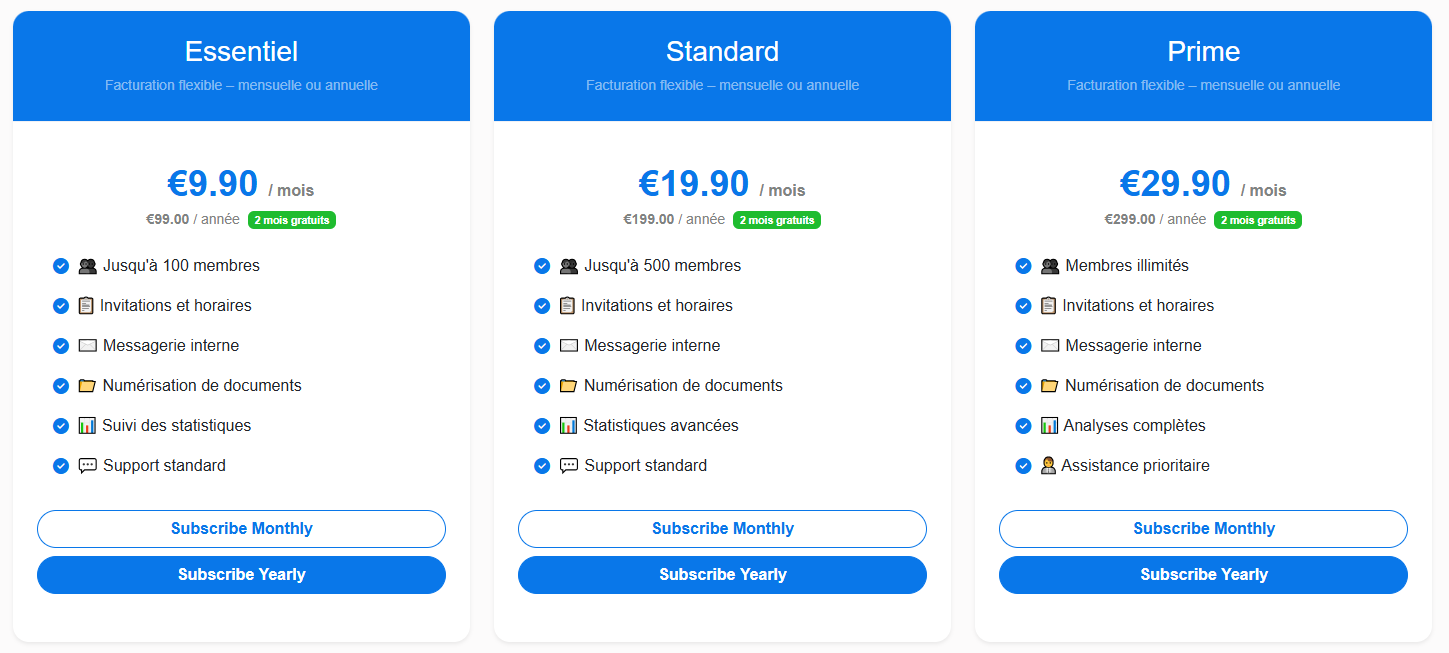 Subscription Management